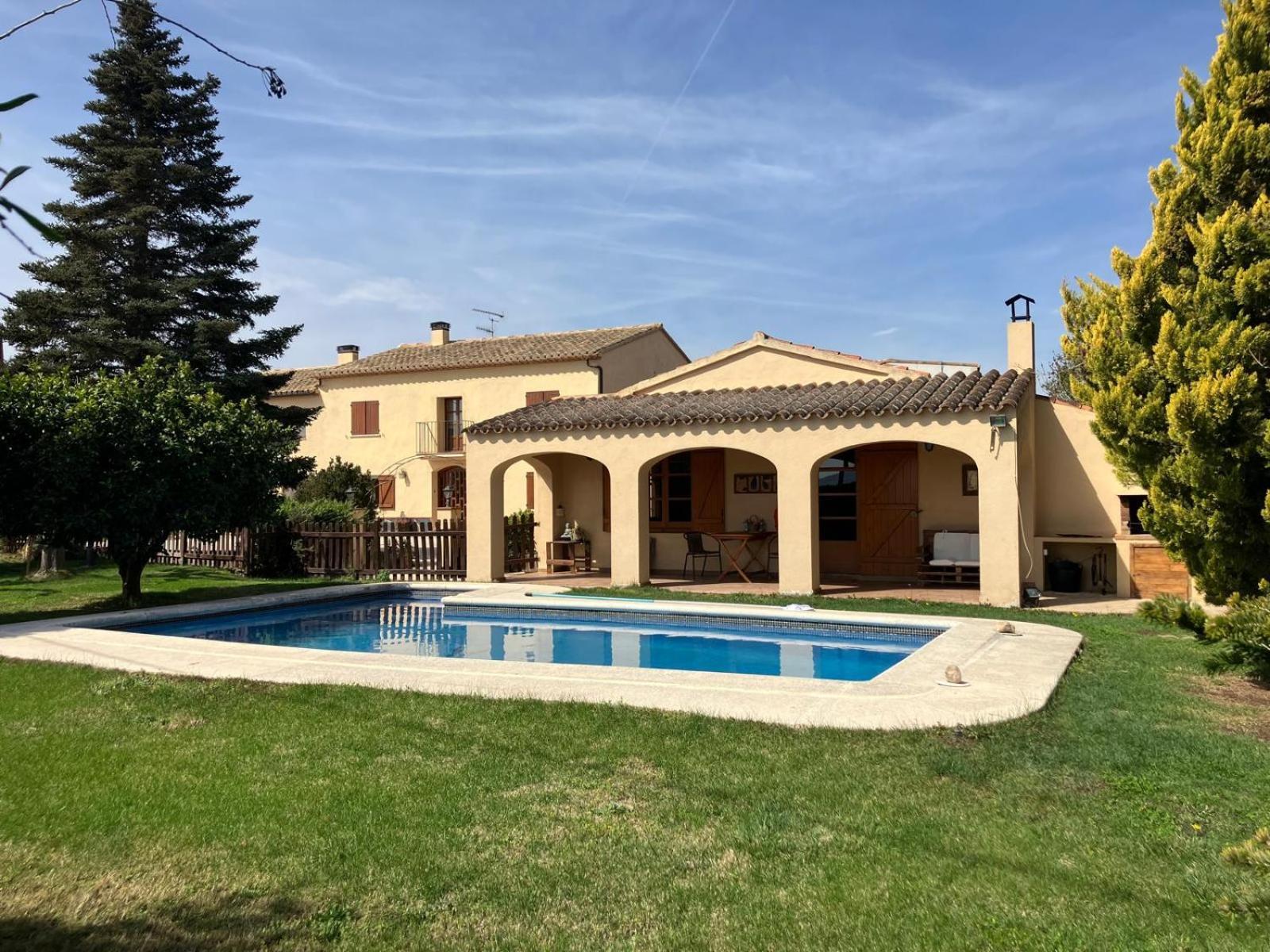 Apartment With Private Pool And Garden Sant Martí Sarroca Exterior foto